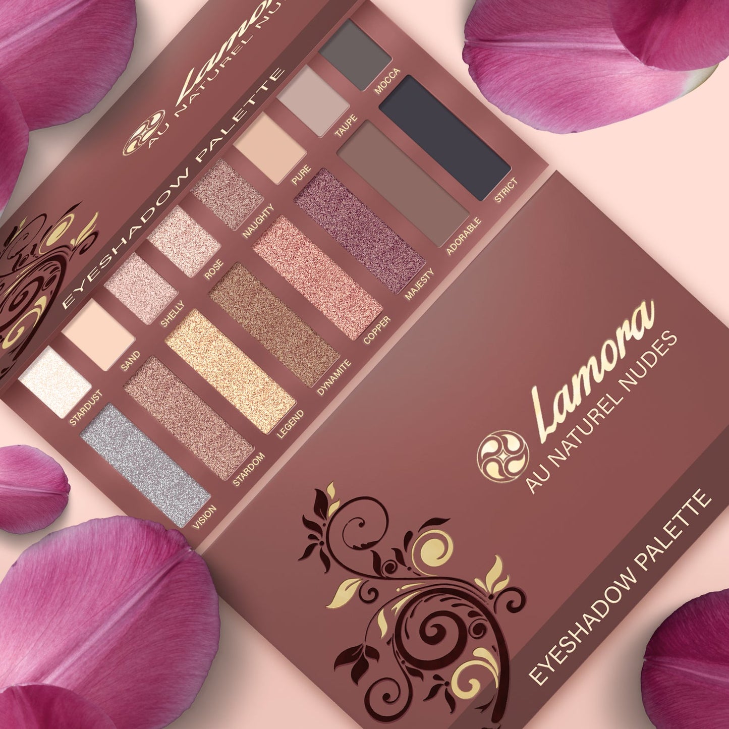 Paleta Sombras Au Naturel - Lamora Beauty
