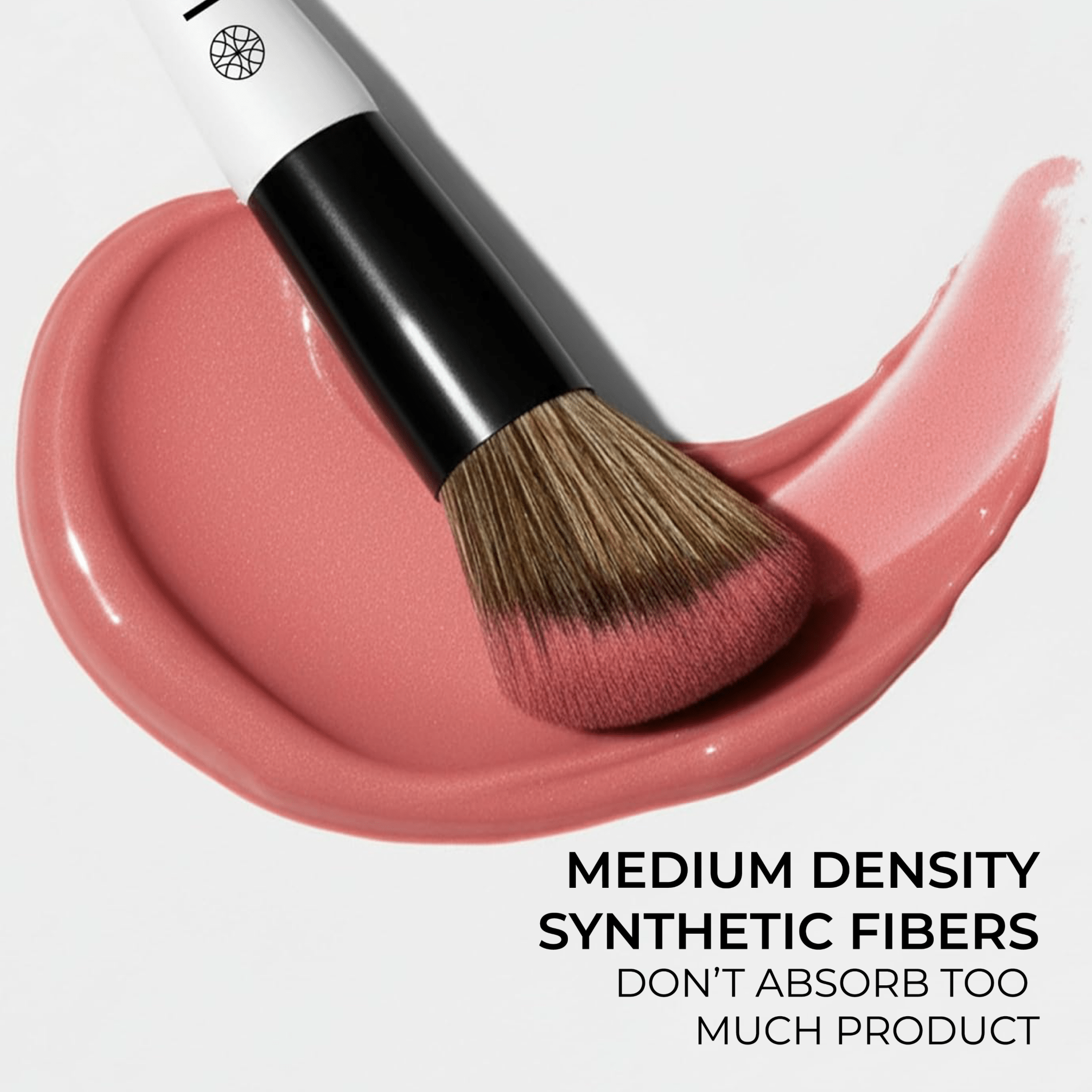 Blush & Concealer Duo Brush - Lamora Beauty