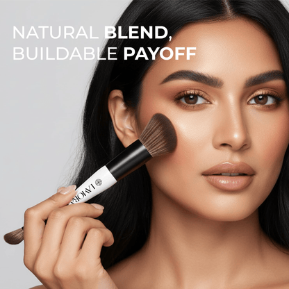 Blush & Concealer Duo Brush - Lamora Beauty