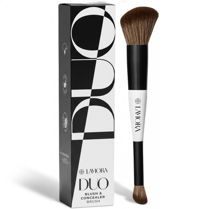 Blush & Concealer Duo Brush - Lamora Beauty
