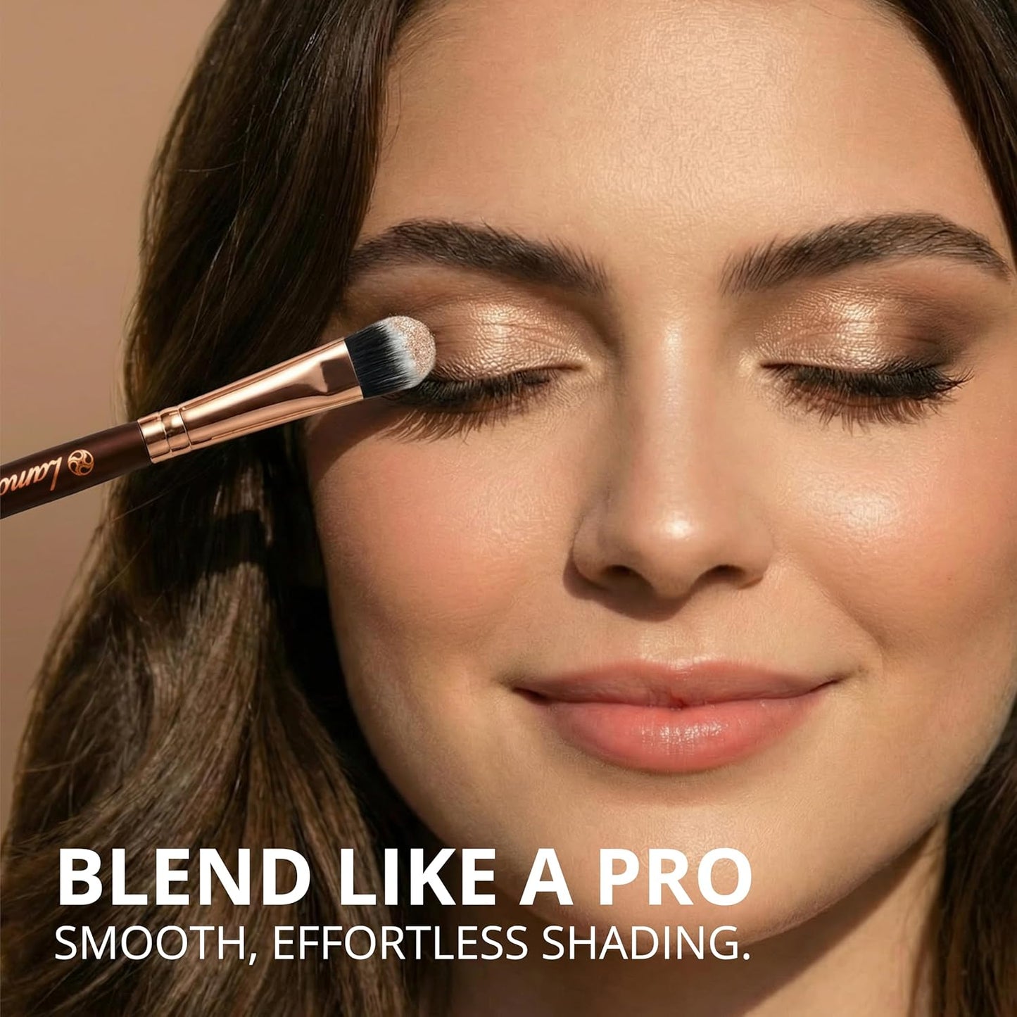 Eyeshadow Brush Set Rose - Lamora Beauty