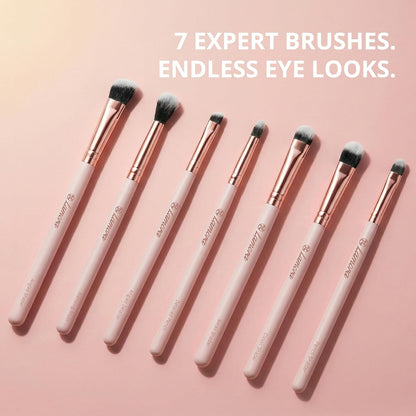 Eyeshadow Brush Set Rose Gold - Lamora Beauty