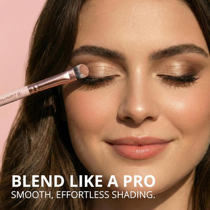 Eyeshadow Brush Set Rose Gold - Lamora Beauty