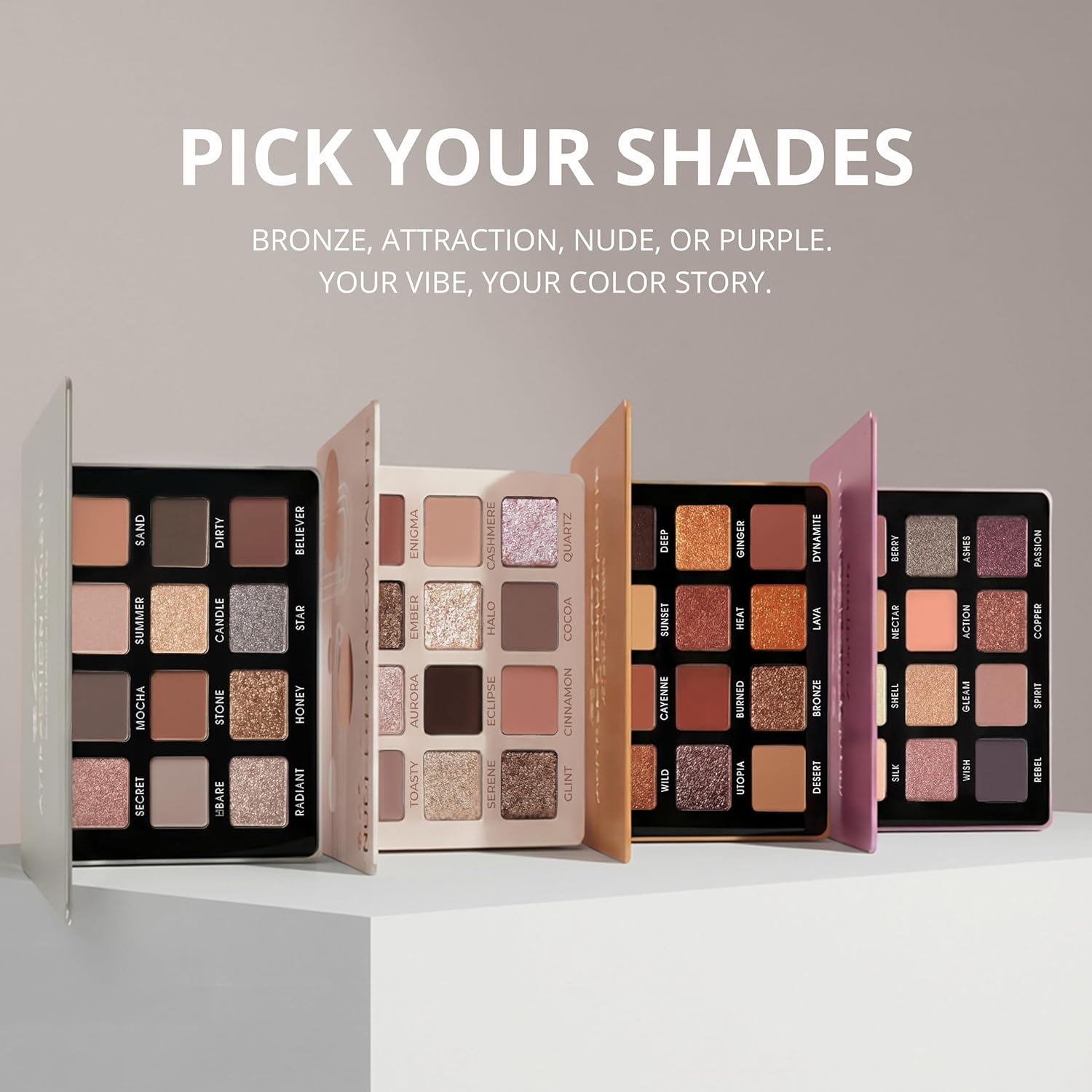 Eyeshadow Palette Attraction - Lamora Beauty