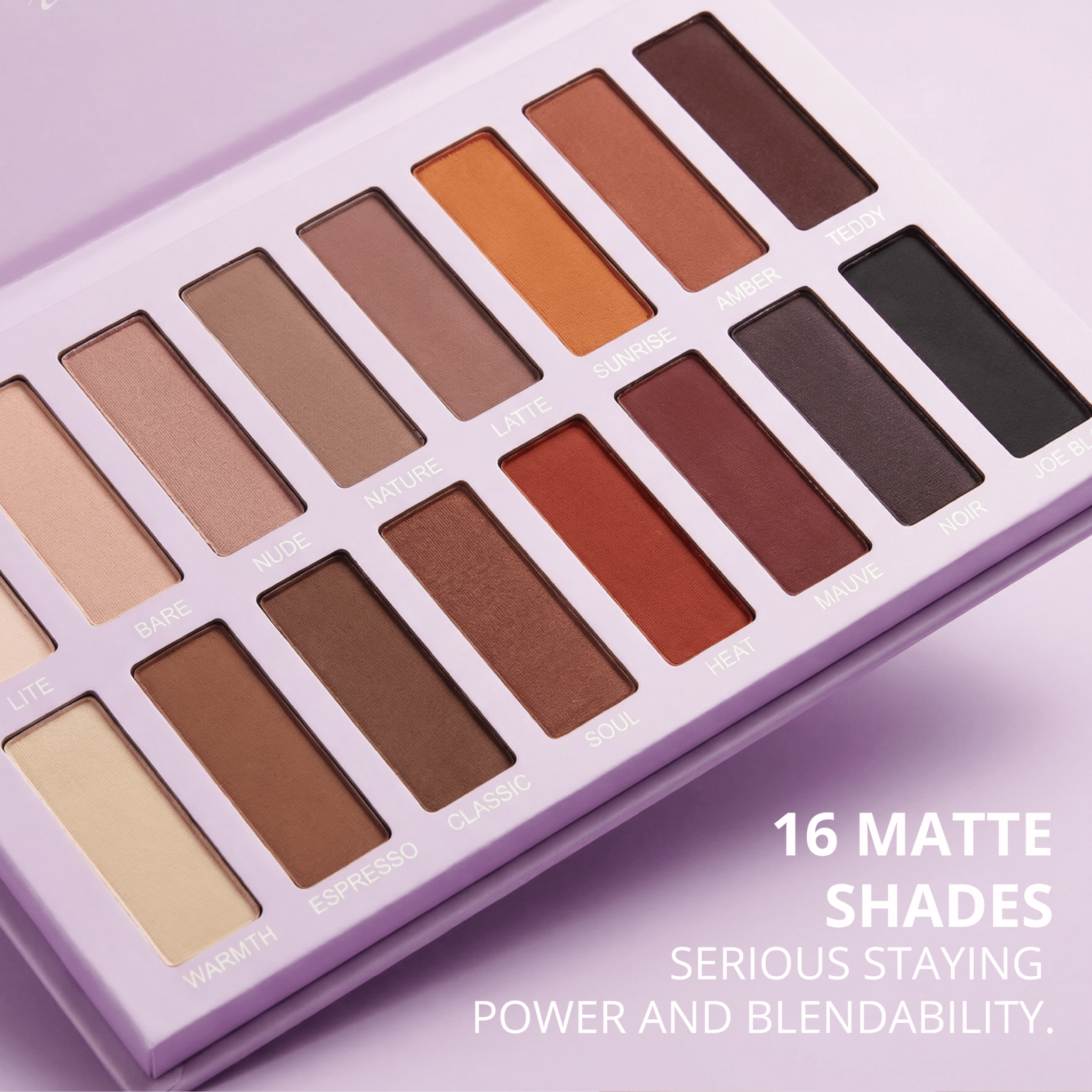 Eyeshadow Palette Matte - Lamora Beauty