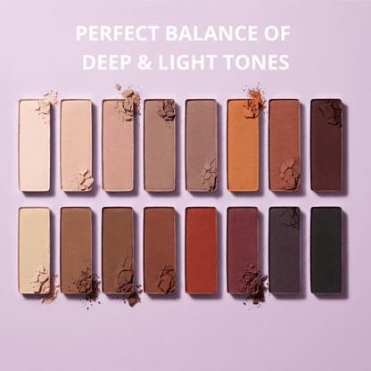 Eyeshadow Palette Matte - Lamora Beauty