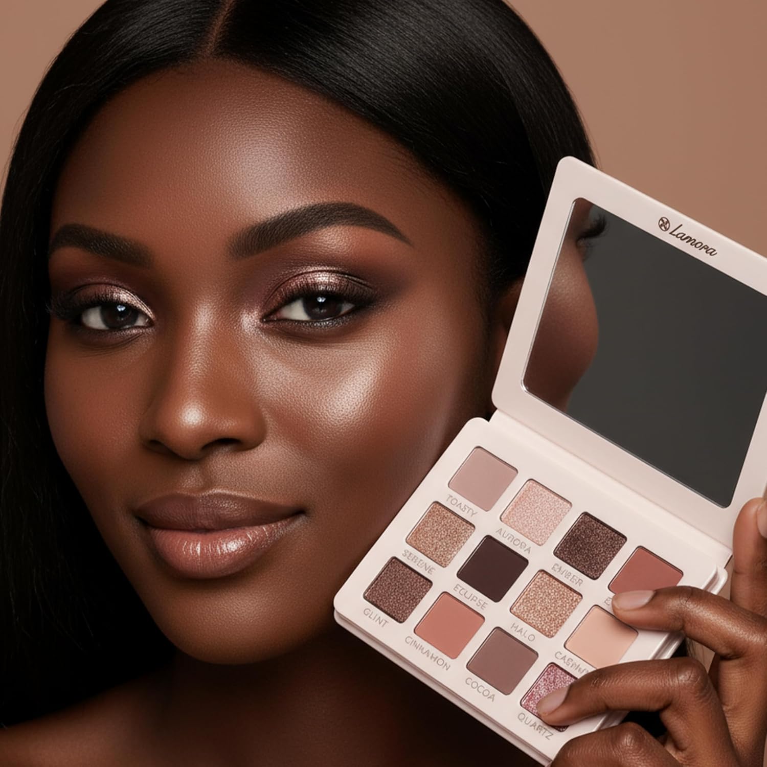 Eyeshadow Palette Nude - Lamora Beauty