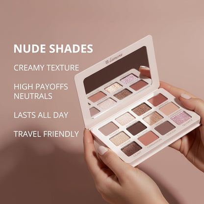 Eyeshadow Palette Nude - Lamora Beauty