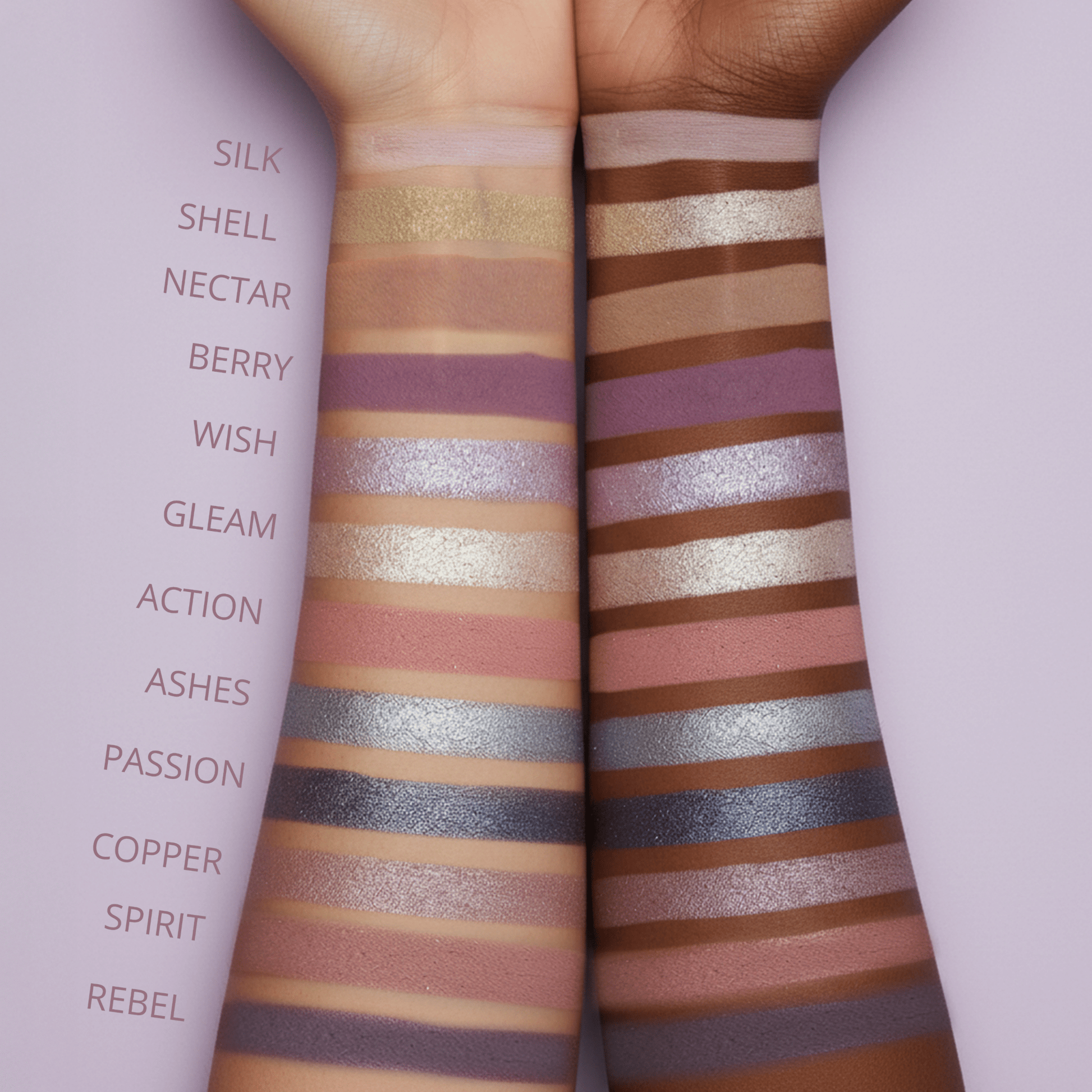Eyeshadow Palette Purple - Lamora Beauty
