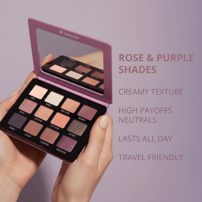 Eyeshadow Palette Purple - Lamora Beauty
