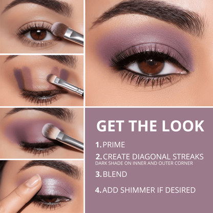 Eyeshadow Palette Purple - Lamora Beauty