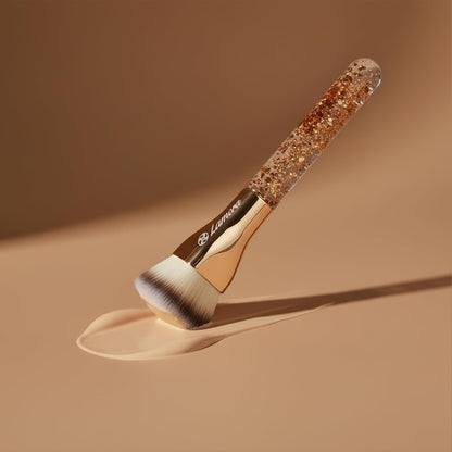 Foundation Brush Heart Gold - Lamora Beauty