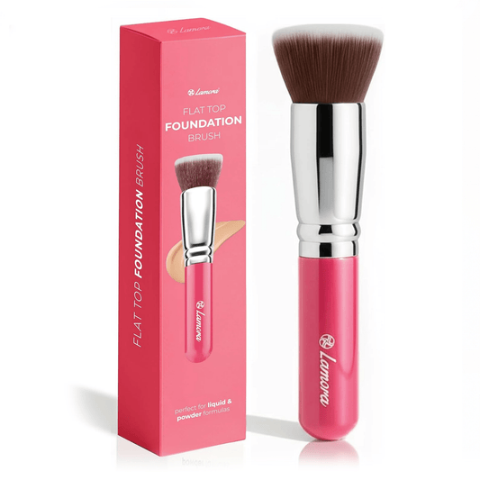 Foundation Brush Pink - Lamora Beauty