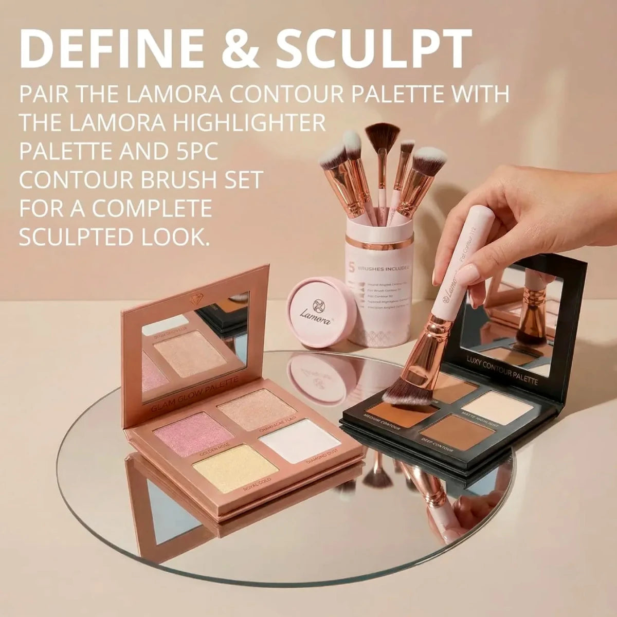Contour Palette US - Lamora Beauty