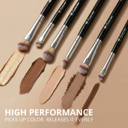 Eyeshadow Brush Set Black - Lamora Beauty