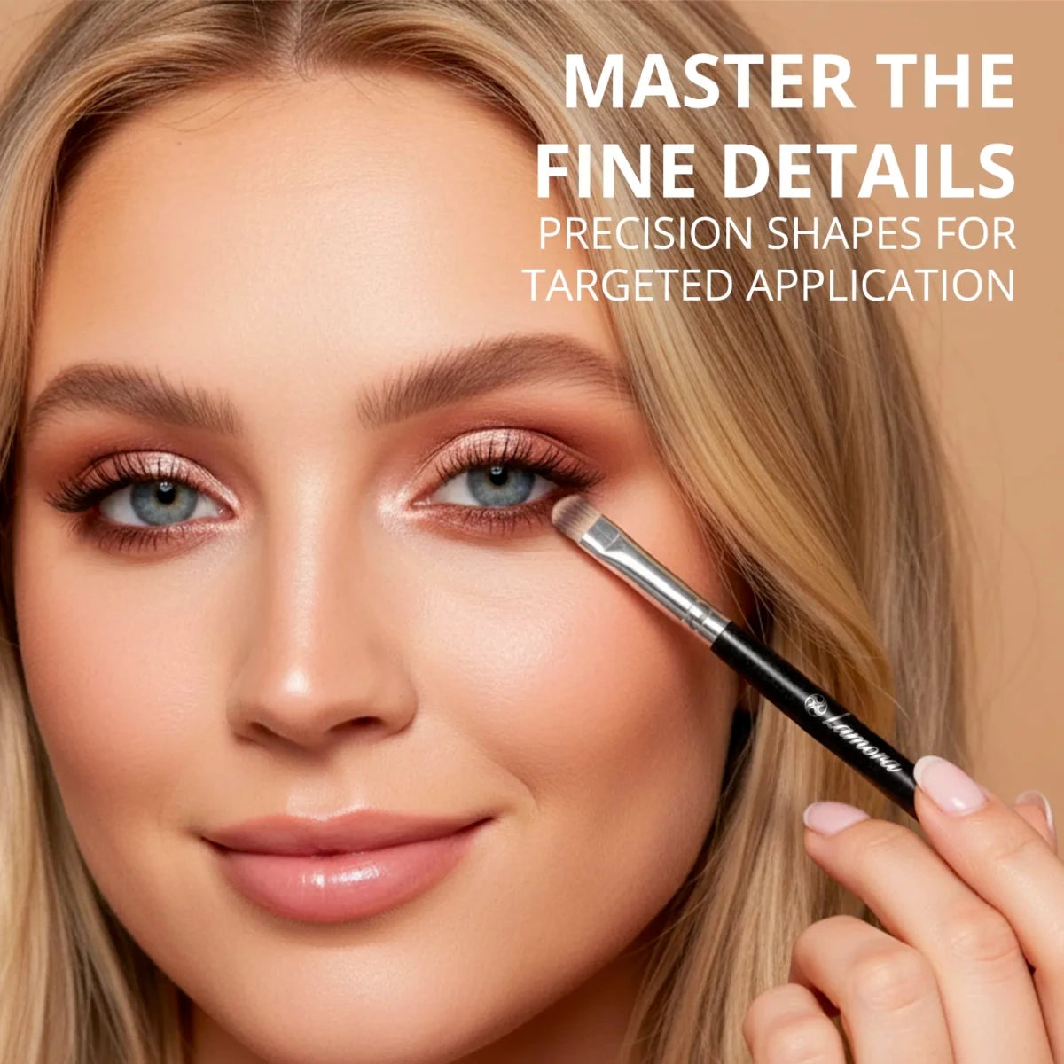Eyeshadow Brush Set Black - Lamora Beauty