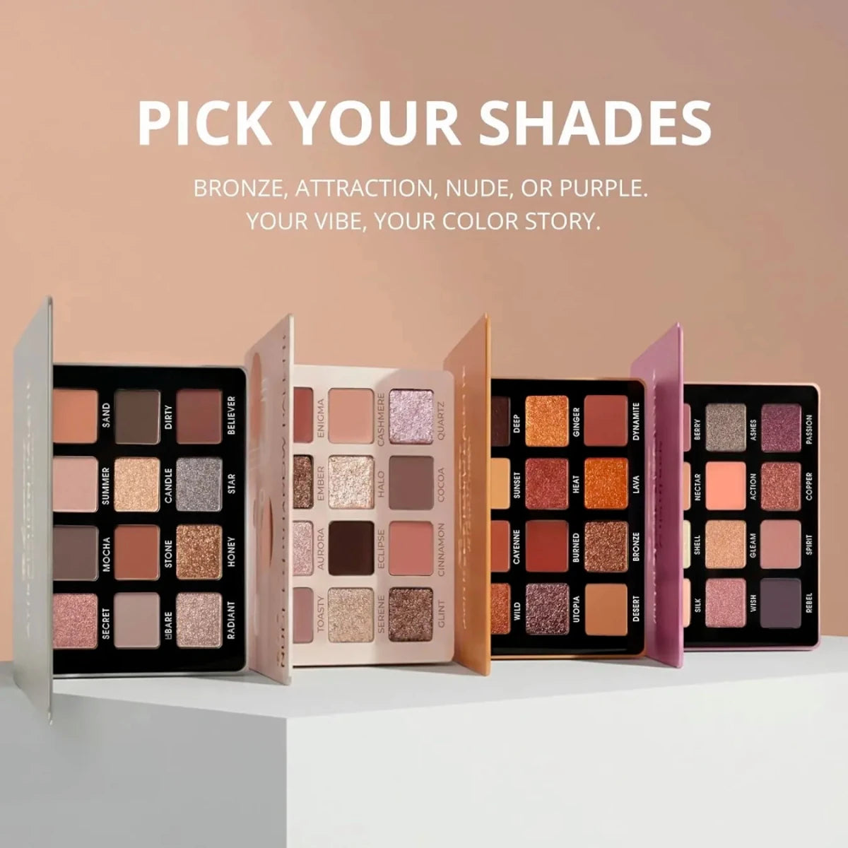 Eyeshadow Palette Bronze - Lamora Beauty