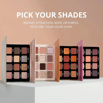 Eyeshadow Palette Bronze - Lamora Beauty