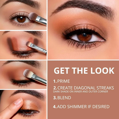 Eyeshadow Palette Bronze - Lamora Beauty