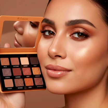 Eyeshadow Palette Bronze - Lamora Beauty