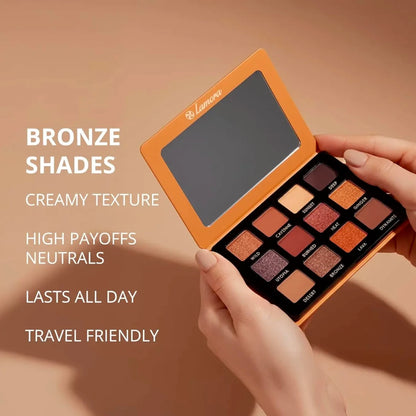 Eyeshadow Palette Bronze - Lamora Beauty