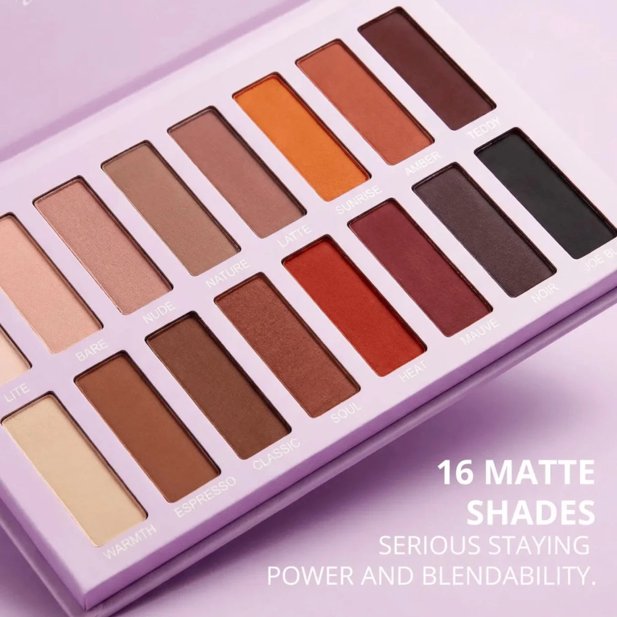 Eyeshadow Palette Matte - Lamora Beauty
