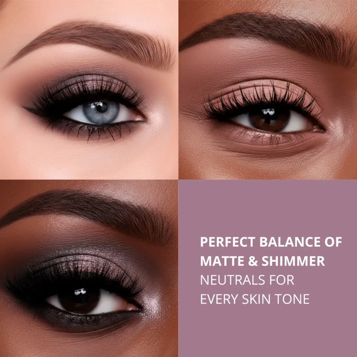 Eyeshadow Palette Purple - Lamora Beauty