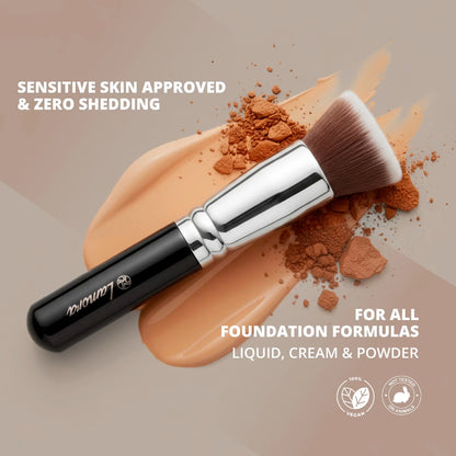 Foundation Brush Black - Lamora Beauty