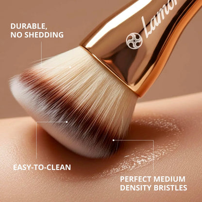 Foundation Brush Heart Gold - Lamora Beauty