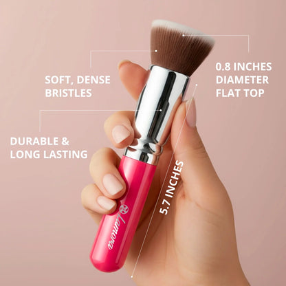 Foundation Brush Pink - Lamora Beauty