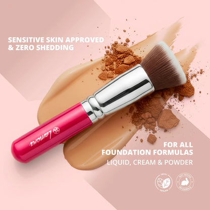 Foundation Brush Pink - Lamora Beauty