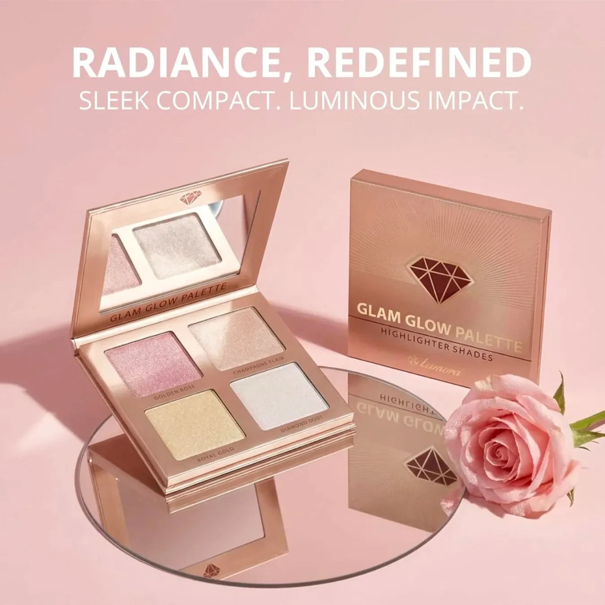 Highlighter Palette - Lamora Beauty