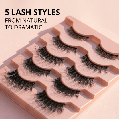 Magnetic Eyelashes Set - Lamora Beauty