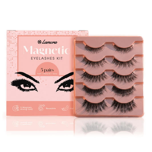 Magnetic Eyelashes Set - Lamora Beauty