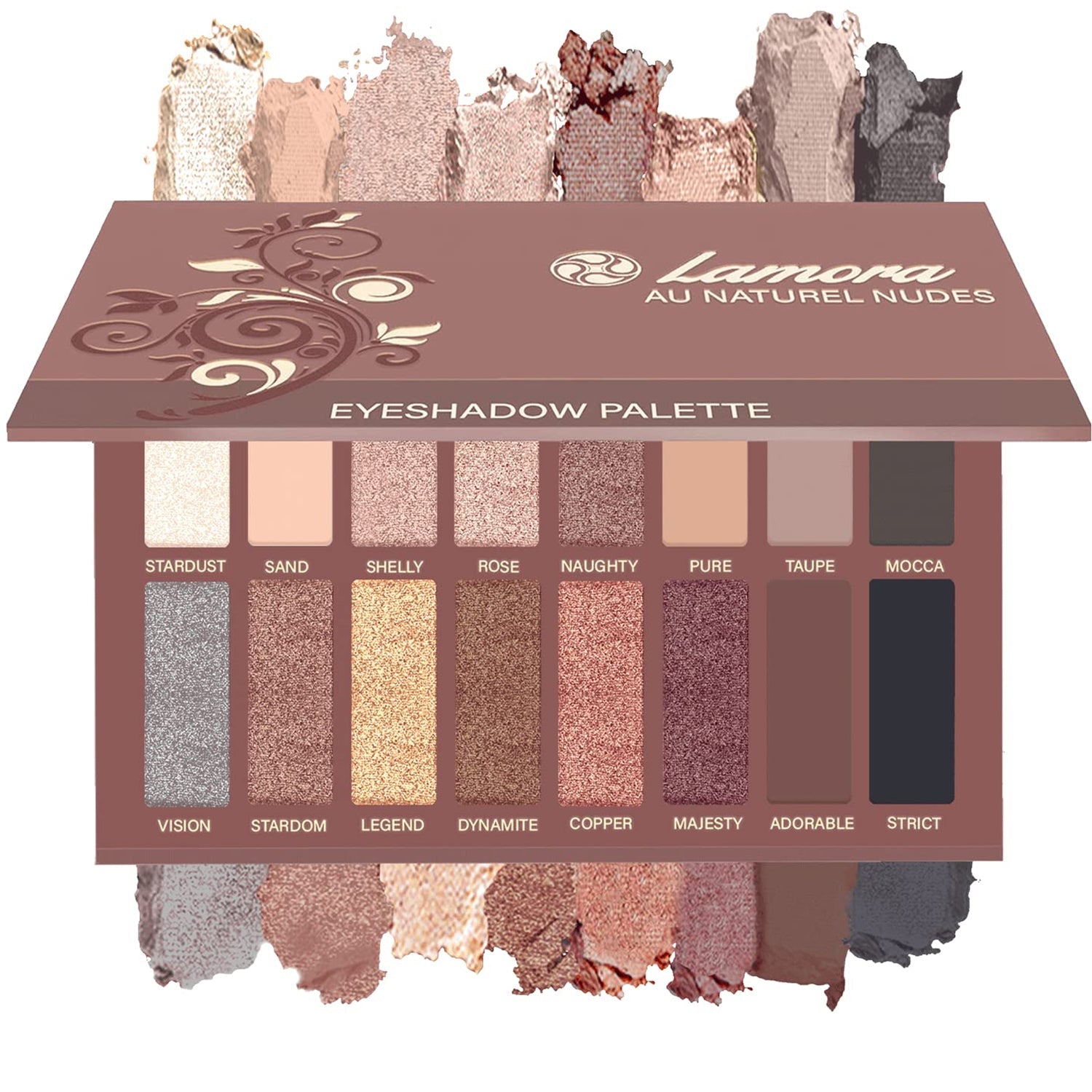 Paleta Sombras Au Naturel - Lamora Beauty