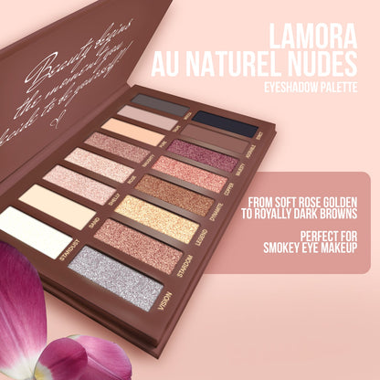 Paleta Sombras Au Naturel - Lamora Beauty