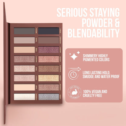 Paleta Sombras Au Naturel - Lamora Beauty